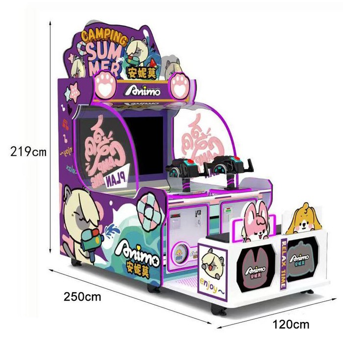 Water Shooting Arcade Game Size Water Shooting Arcade Game Size
